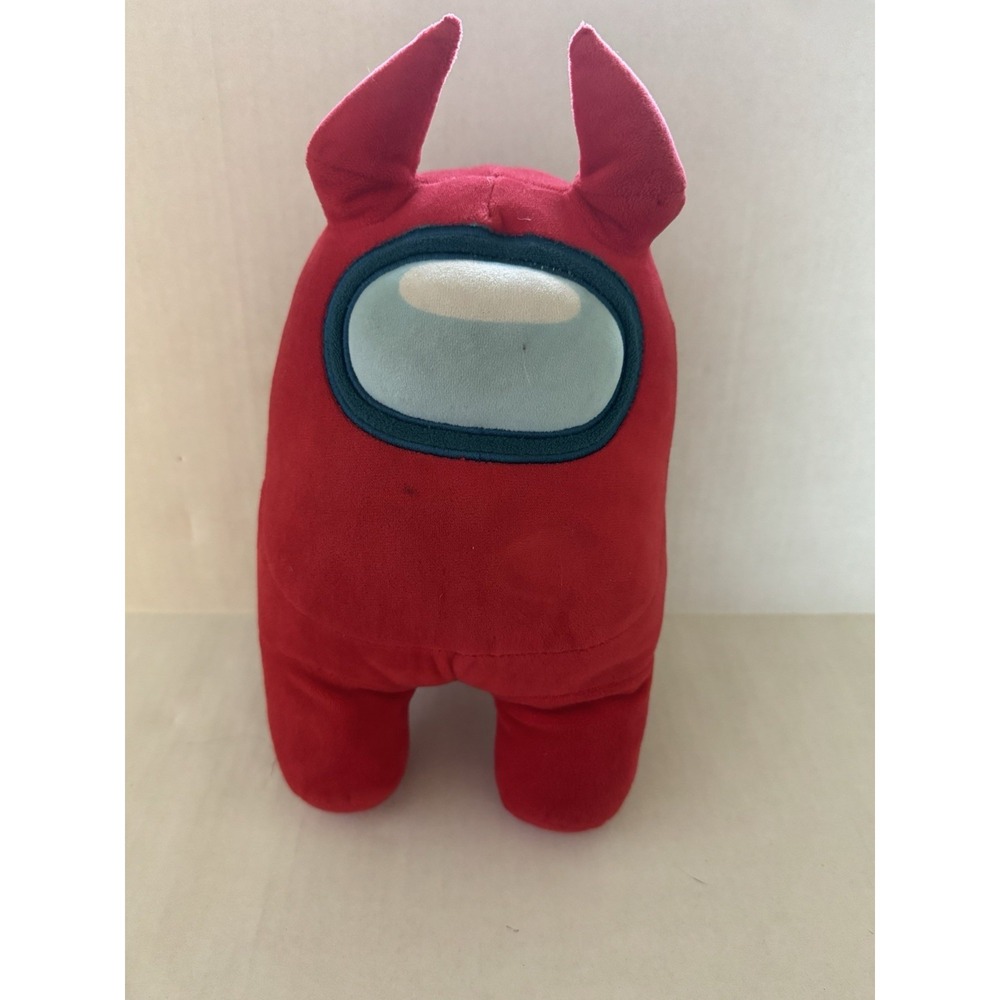 Among Us 12" Plush Red Crewmate with Devil Horns